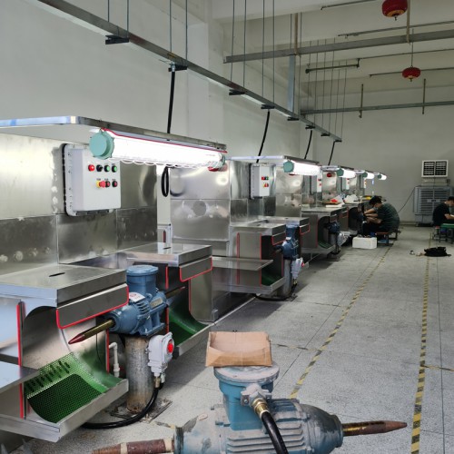 环保抛光机四工位湿式 抛光除尘一体机