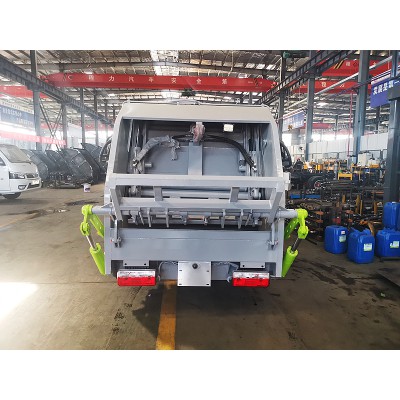 东风途逸蓝牌压缩垃圾车 4方压缩垃圾车 蓝牌压缩垃圾车