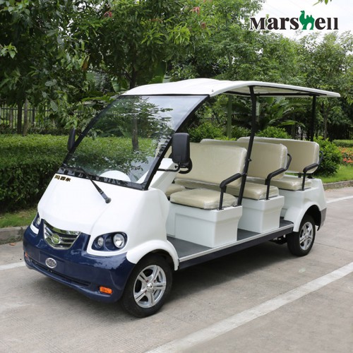 山东玛西尔8座电动观光车 电动旅游观光车