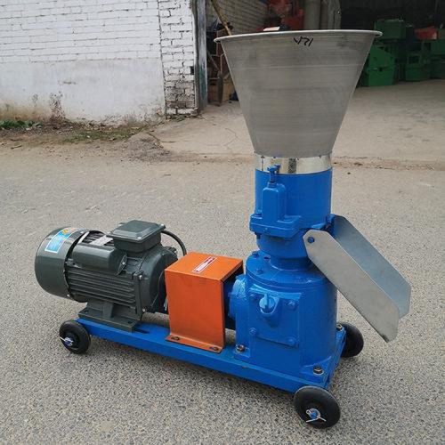 饲料颗粒机鸡鸭鹅牛马羊猪兔饲料机设备鱼虾养殖机器造粒机