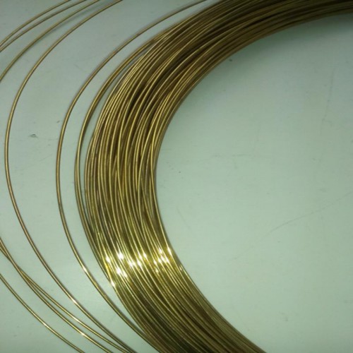 直销H62/H65黄铜线超细黄铜丝高精导电黄铜线