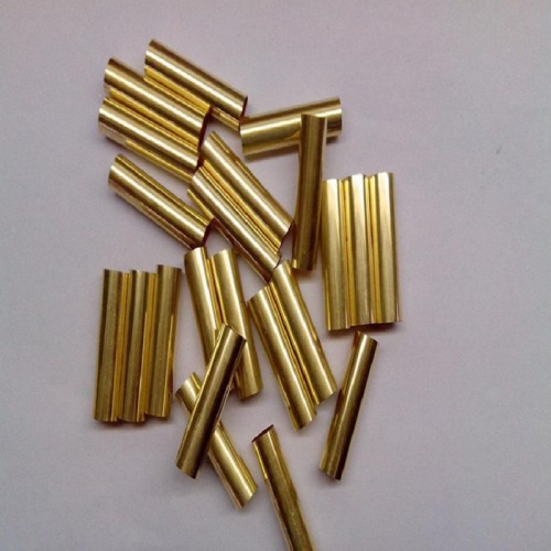 小口径薄壁黄铜管H59/H65空心铜管精密切割/CNC加工