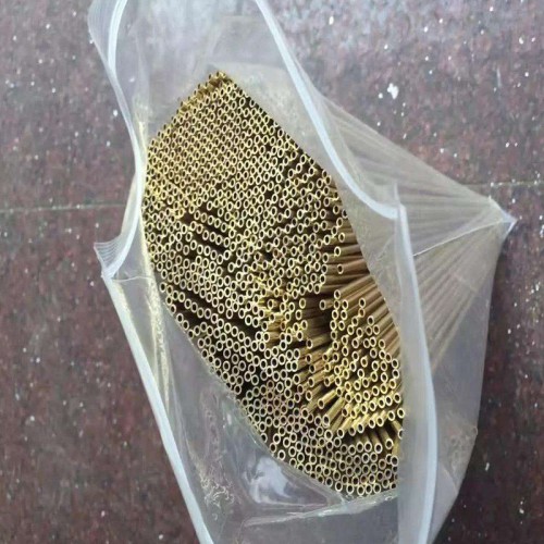 H65黄铜管精密切割光亮毛细黄铜管/薄壁管缩口/CNC加工