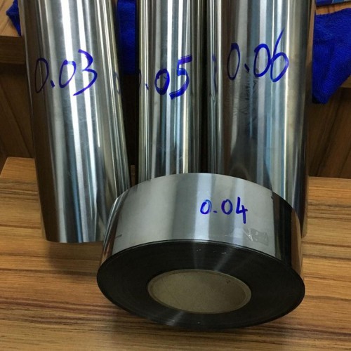 301EH特硬不锈钢带0.05mm超薄不锈钢带精密分条无毛刺