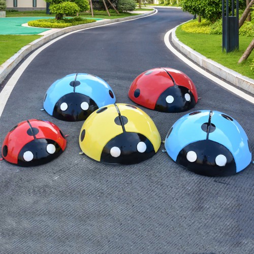 户外创意摆件仿真甲壳虫动物玻璃钢雕塑大型公园草坪园林落地装饰