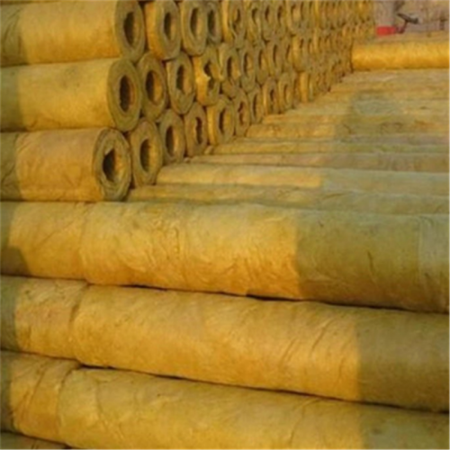 岩棉管 铝箔岩棉保温管 防潮A级防火 铝箔岩棉管