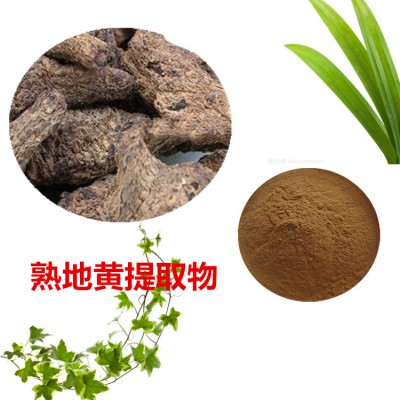 10:1  熟地黄提取物  水提 熟地黄粉 熟地黄浸膏