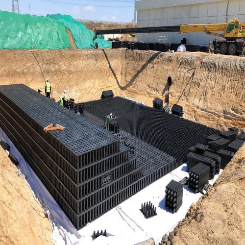 PP模块 雨水调蓄池 海绵城市雨水池 雨水蓄水模块