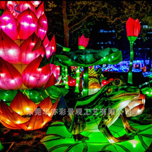 大型花灯工程项目定制自贡灯会灯展布展安装公司