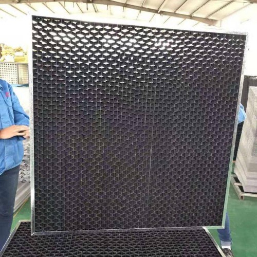 闭式冷却塔进风格栅 PVC散热塔进风窗 河北祥庆