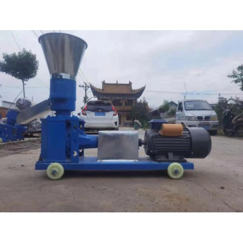 饲料颗粒机家用125 150 160型牛羊兔鸡鹅饲料加工设备