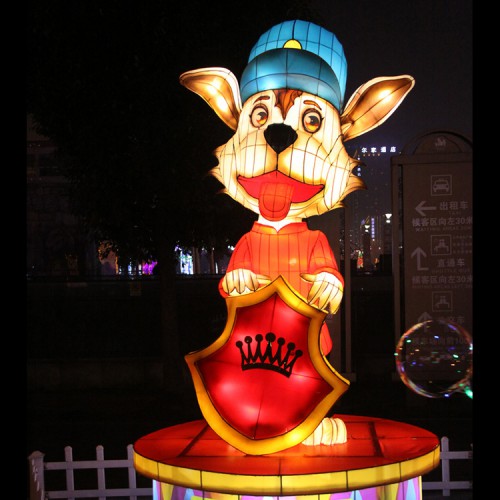 消暑旅游景区夏天景内自贡彩灯灯会工厂大型装饰定制