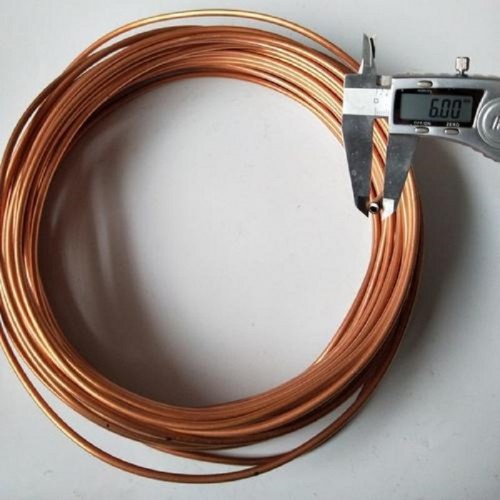 T2紫铜管 高纯度红铜管 空调用紫铜盘管/直管缩口/封口加工