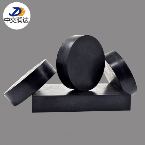 桥梁橡胶垫块 圆形板式橡胶支座