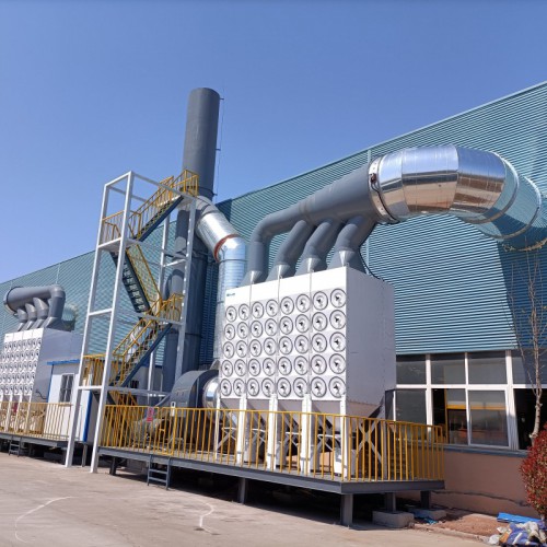 青岛集中除尘设备   天纳克罩吸式除尘器  除尘设备厂家