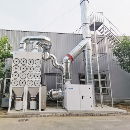 天岳晶体竖插滤芯集中除尘 集中除烟除尘净化器 集中净化器