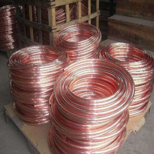 紫铜管T2紫铜毛细管精密切割纯铜管空心紫铜盘管