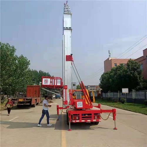 云梯车 高空作业云梯车 上料云梯车