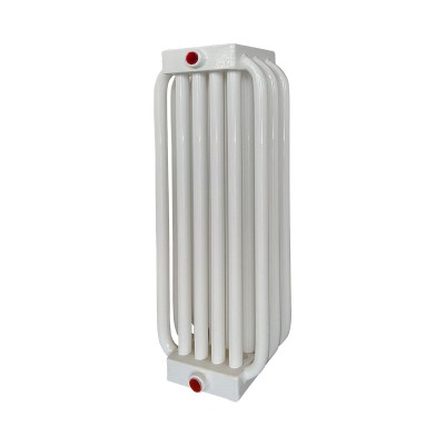 弧六柱暖气片 蒸汽联箱管暖气片 低压蒸汽弧型散热器