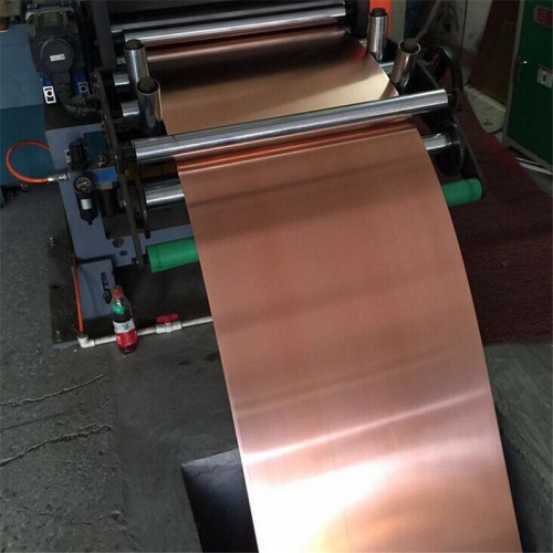 紫铜箔高纯度T2紫铜箔超薄紫铜箔0.01、0.02mm