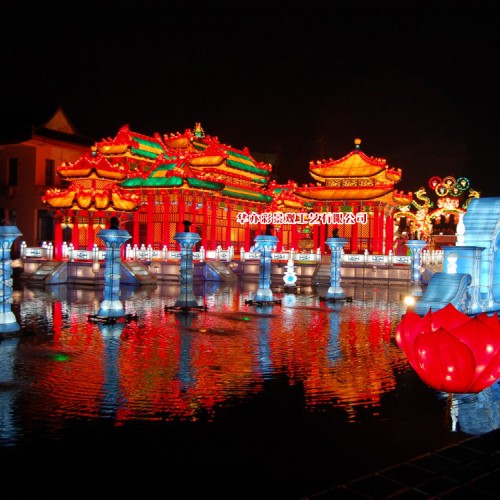 四川自贡灯会灯展制作队伍源头厂家公司中秋彩灯国庆灯会定制