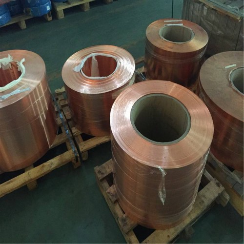 超薄半硬C5210磷铜带 端子电器弹片用磷铜带厂家直销