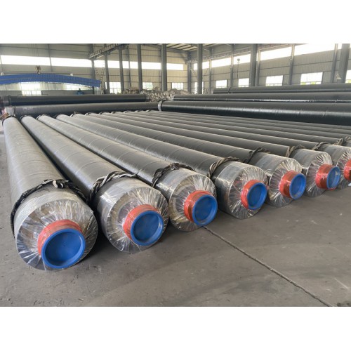 地埋式预制蒸汽保温钢管价格 蒸汽保温管道  钢套钢直埋保温管