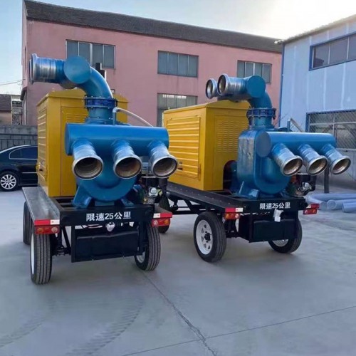 TO300PM移动柴油泵 300立方排涝泵车