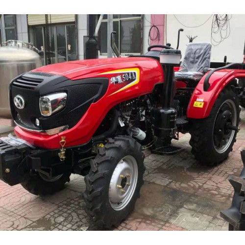 厂家直销华夏504A拖拉机 窄轮距拖拉机 四驱多缸拖拉机
