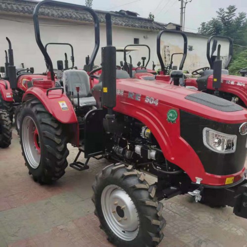 洛阳万年红新款504拖拉机 瑞德拖拉机 四驱多缸耕田机