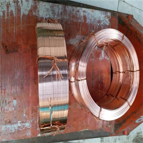 国标紫铜线光亮轴装紫铜丝C1100紫铜扁线批发