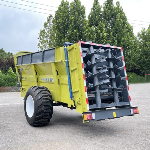 畜禽粪还田设备 撒粪机 养殖场粪污还田机械