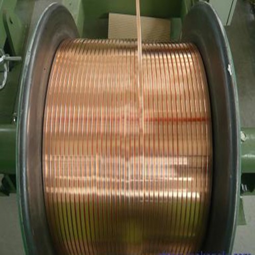 供应各种规格紫铜圆线、扁线、三角线、半圆线、异形线