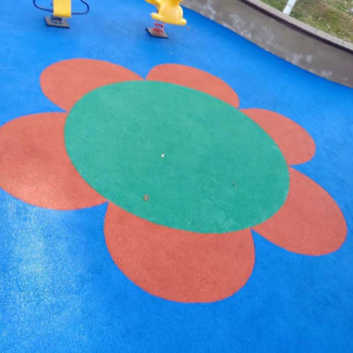 EPDM塑胶场地 幼儿园EPDM塑胶面层颗粒 幼儿园塑胶跑道