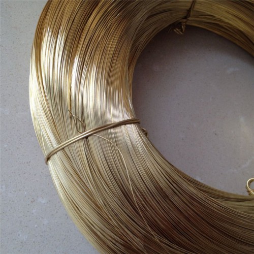 金利特H65硬态黄铜线 高弹性弹簧线 黄铜螺丝线批发