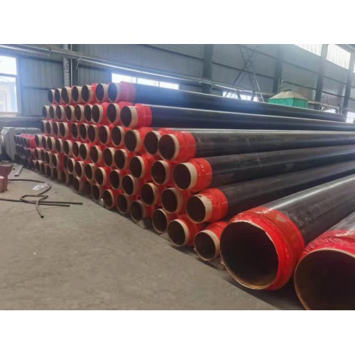 聚氨直埋保温管 高温预制直埋保温管 DN600地下直埋保温管