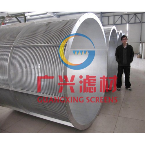 转鼓细格栅    不锈钢楔形滤网