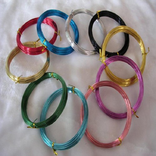 彩色铝线 工艺品专用铝线 diy手工制作环保铝线厂家直销