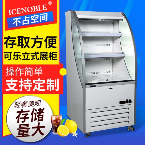 供应可乐立式展柜 商用冰柜饮料柜保鲜柜超市冰箱啤酒冷藏展柜