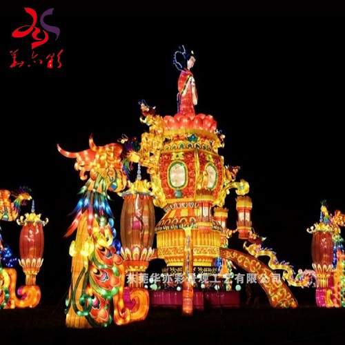 灯会灯展制作布置公司工厂定制设计中秋彩灯图纸