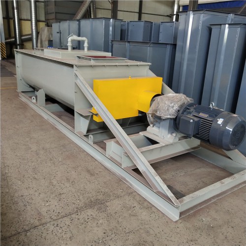 粉尘加湿搅拌机  双轴加湿搅拌机