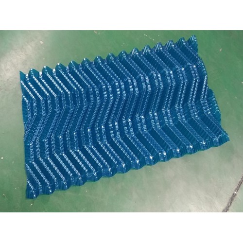 透明蓝S波填料 白色S波填料 冷却塔S波填料