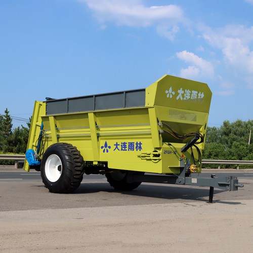 粪污还田设备 农家粪抛粪车 干湿粪肥撒粪车