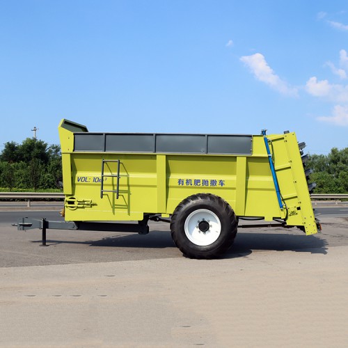 拖拉机牵引式散粪机 大田用的抛粪机 撒粪机