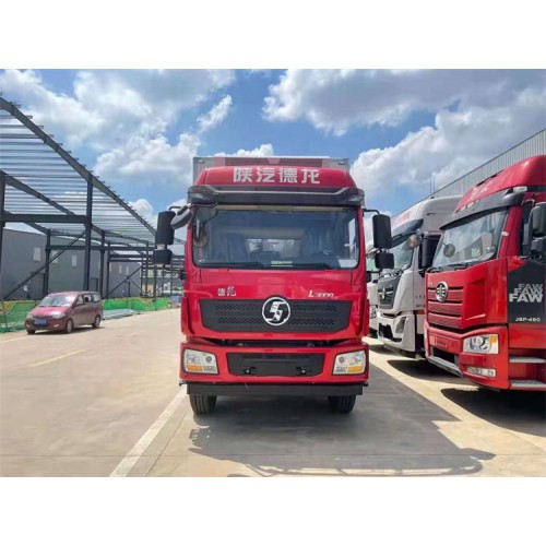 陕汽德龙单桥国六6.8米冷藏车 海鲜生鲜全国配送保鲜运输车