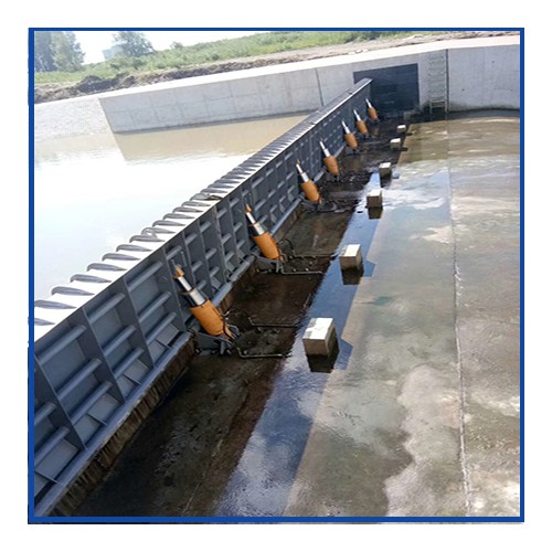 液压翻板闸 液压钢坝 景观坝 支持定制
