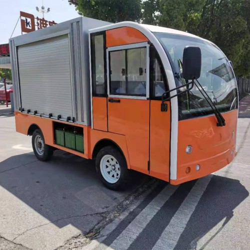 电动送餐车  学校保温送饭车  工厂厂区送餐车