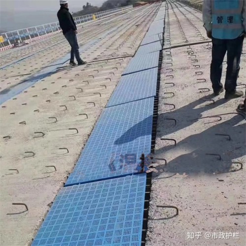 桥梁湿接缝金属盖板 桥面伸缩缝金属打孔板 湿接缝