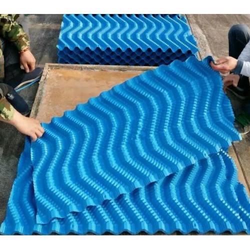 生产厂家供应玻璃钢除雾器耐高温淋水填料大水波淋水片 衡水兴晟