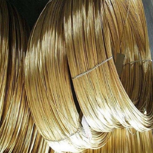 首饰/装饰用黄铜线 国标超细黄铜丝 H70进口光亮黄铜线